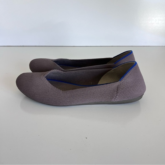 Rothy’s The Flat Women’s Round Toe Flats in Mink - Picture 4 of 8